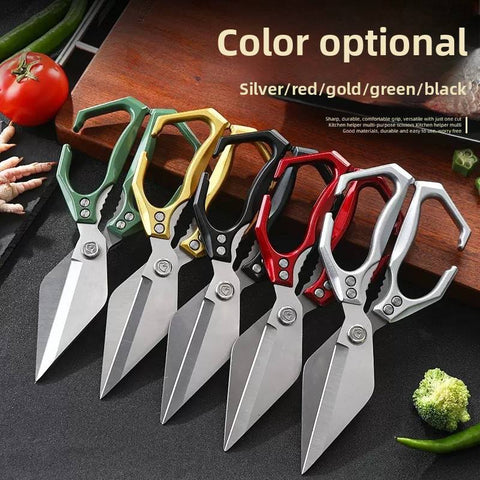 Multi-Functional Stainless Steel Shears Kitchen Scissors