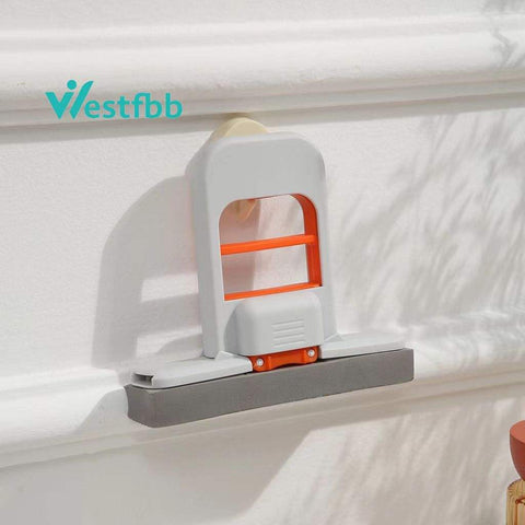 Desktop Mini Squeeze Mop, Portable Wet and Dry for Countertops, Bathrooms, Kitchen