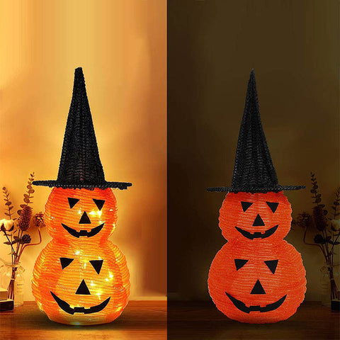 Halloween Pumpkin Decorations Collapsible Indoor Outdoor Halloween Decorations