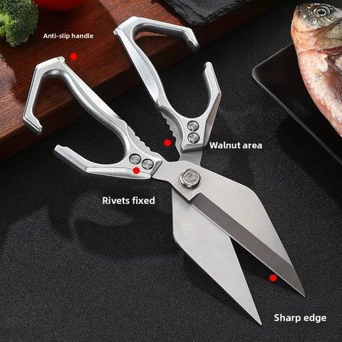 Multi-Functional Stainless Steel Shears Kitchen Scissors