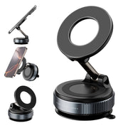 360 Rotate Vacuum Suction Cup Metal Phone Holder Zinc Alloy Magnetic