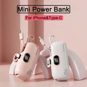 5000mAh Power Bank With Led Light for Phone