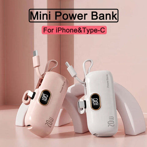 5000mAh Power Bank With Led Light for Phone