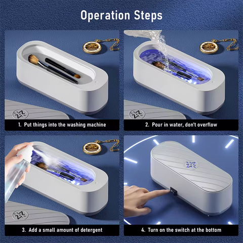 Ultrasonic Cleaner Jewelry Glasses Lenses Cleaning Machine