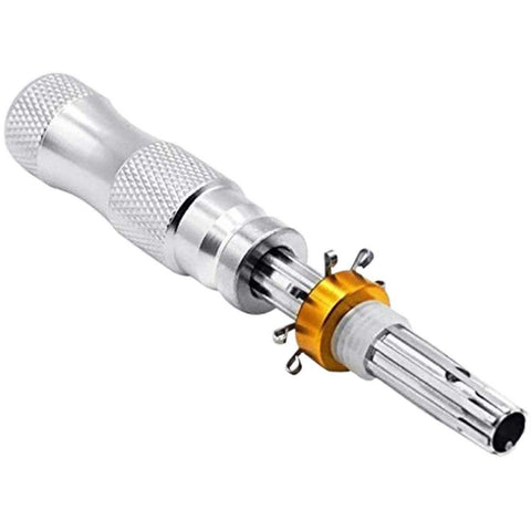 3Pcs Tubular 7 Pin Lock Impressioning Pick Tool Set