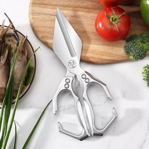 Multi-Functional Stainless Steel Shears Kitchen Scissors