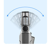 Adjustable Metal Kitchen Torch Refillable Butane Lighter with Safety Lock
